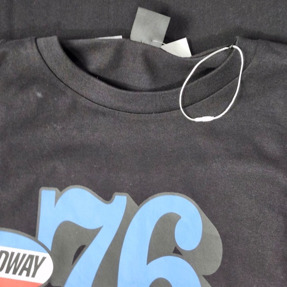 Bershka Tee Shirt Men’s 76 Speedway Racing size Large - Picture 10 of 10